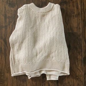 Cream colored sweater